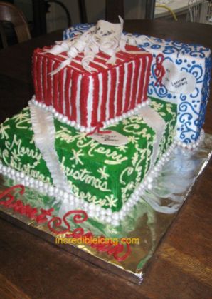 #379- Holiday Celebration Cake