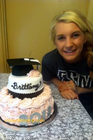 #234- Miss Brit and her sweet Graduation Cake