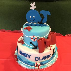 #456- Baby Clark's Ocean Cake